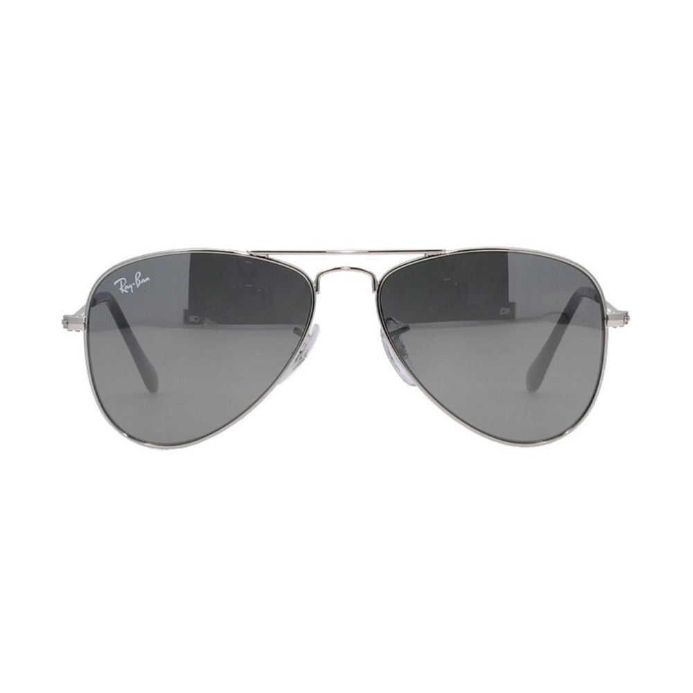 Kids Silver Ray-Ban Aviators